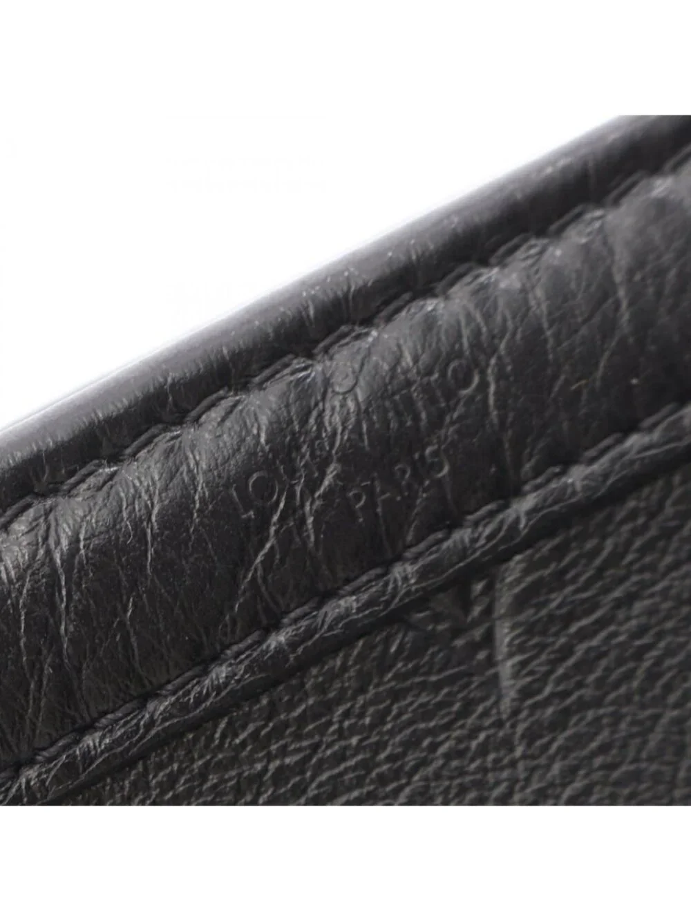 Louis Vuitton Shoulder Bag Gaston Wearable Wallet Noir Leather